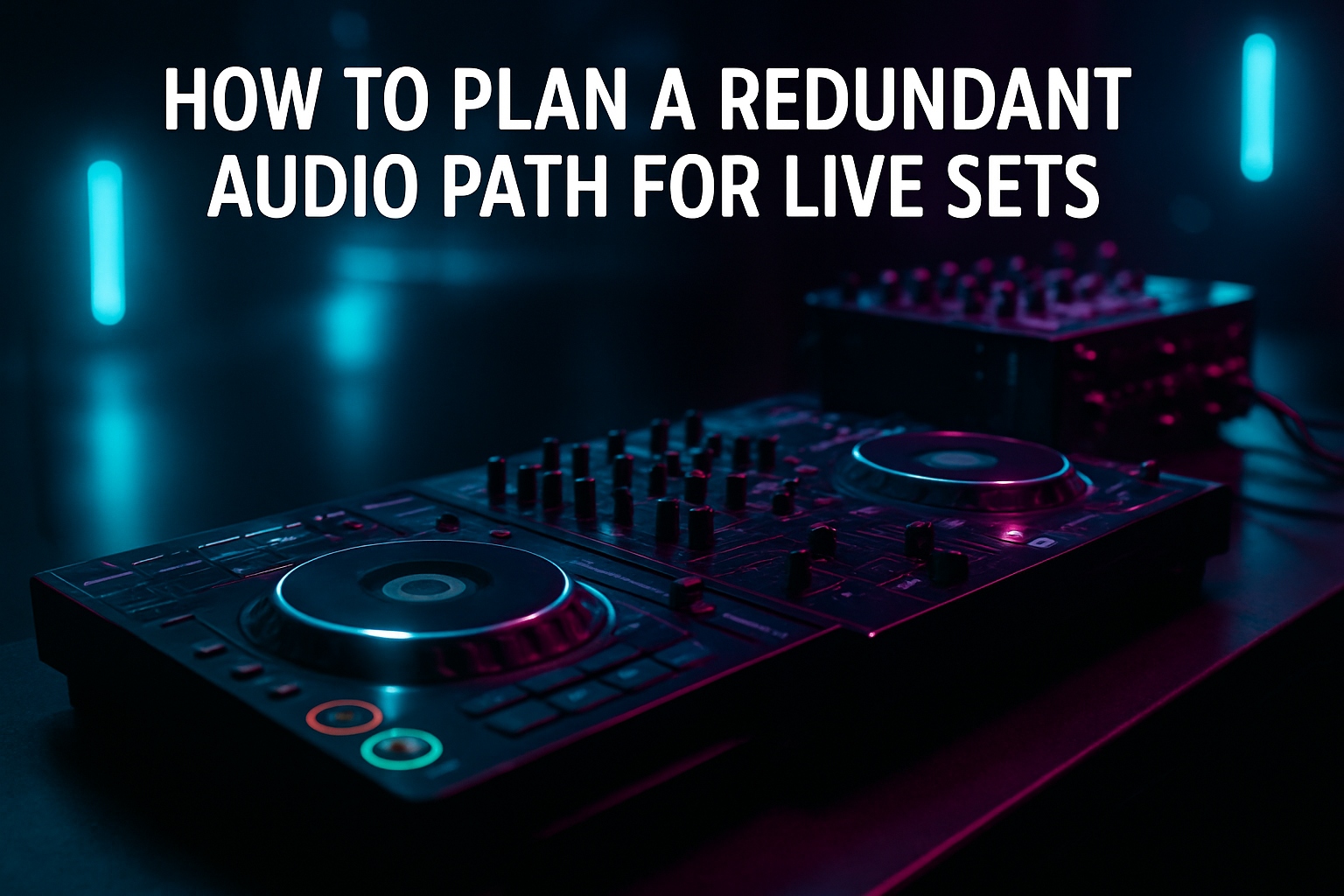 Mastering Redundant Audio Paths for Flawless Live DJ Sets