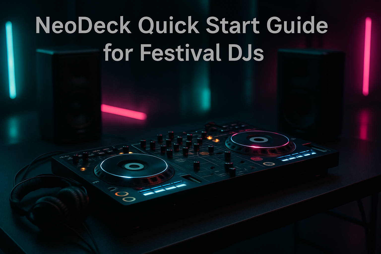 Mastering the NeoDeck: A Quick Start Guide for Festival DJs
