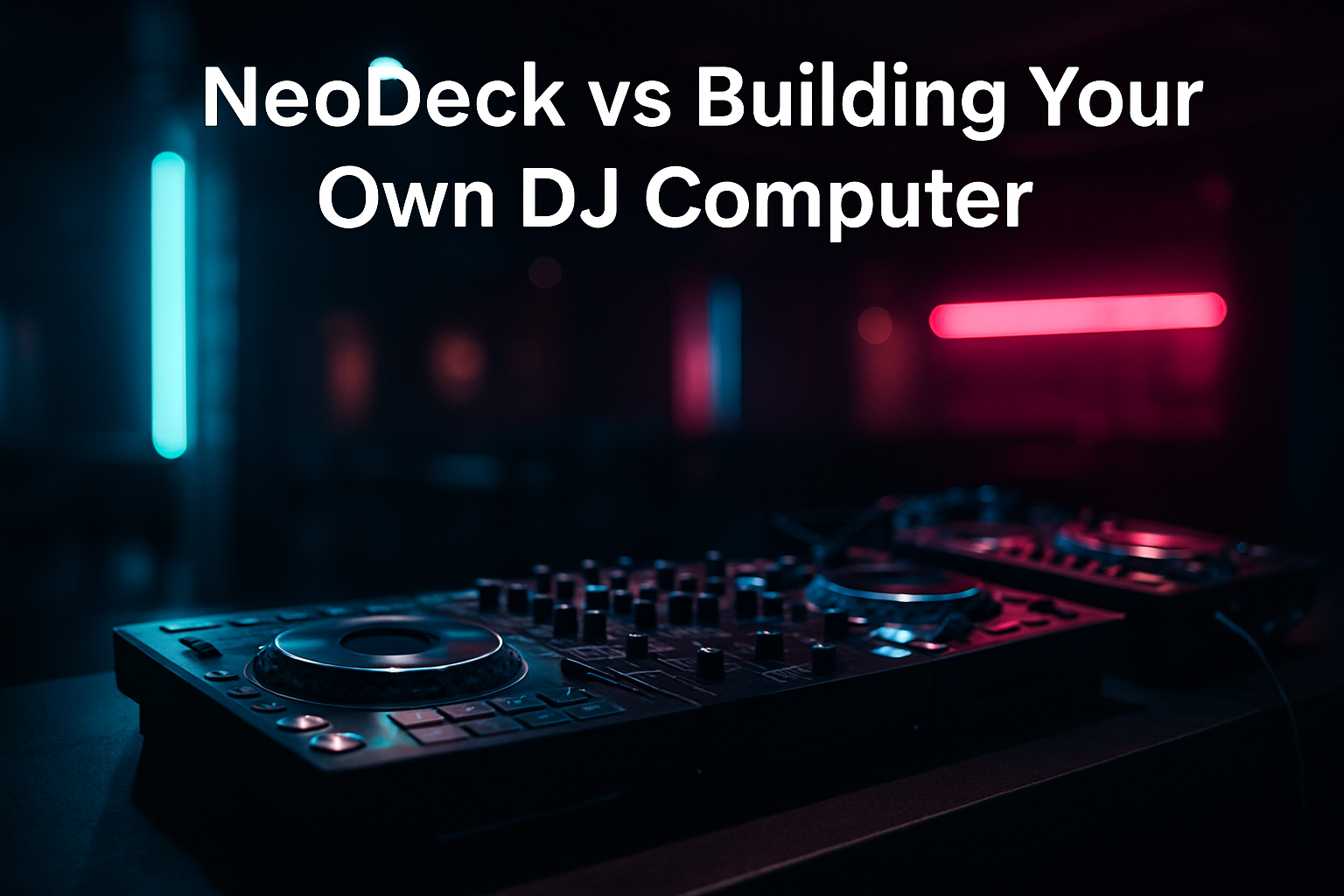 NeoDeck vs Building Your Own DJ Computer: A Comprehensive Comparison